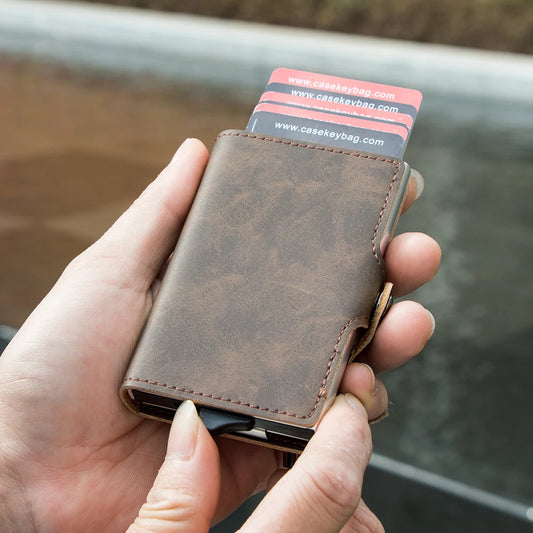 Cartera Slim con Protección RFID - MinimalPro™