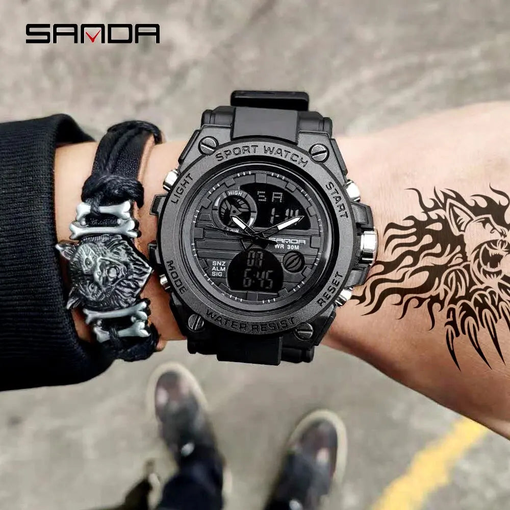 Reloj Militar Impermeable SANDA