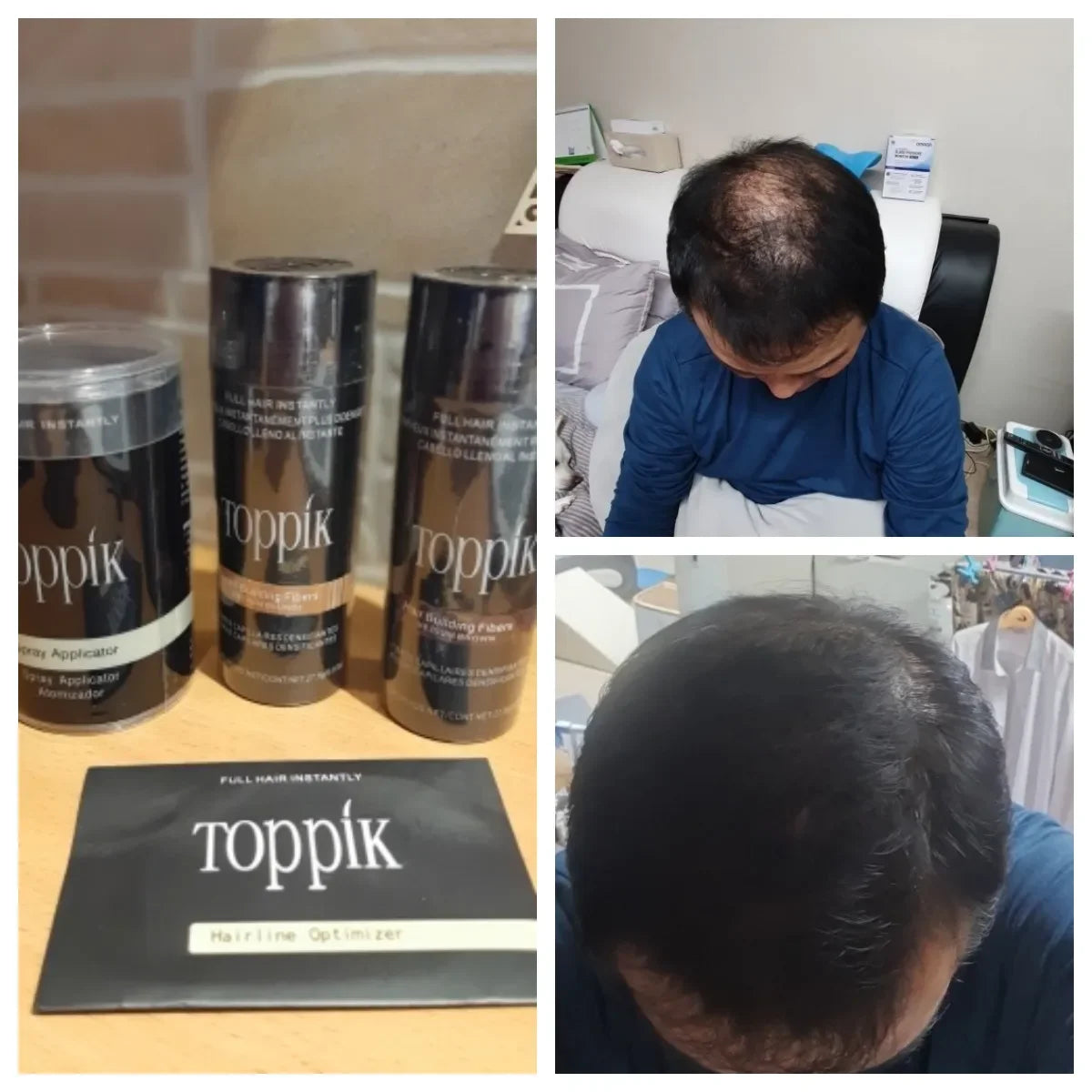 Toppik™ - Polvo de Queratina (Corrector para la Pérdida de Cabello y Barba)