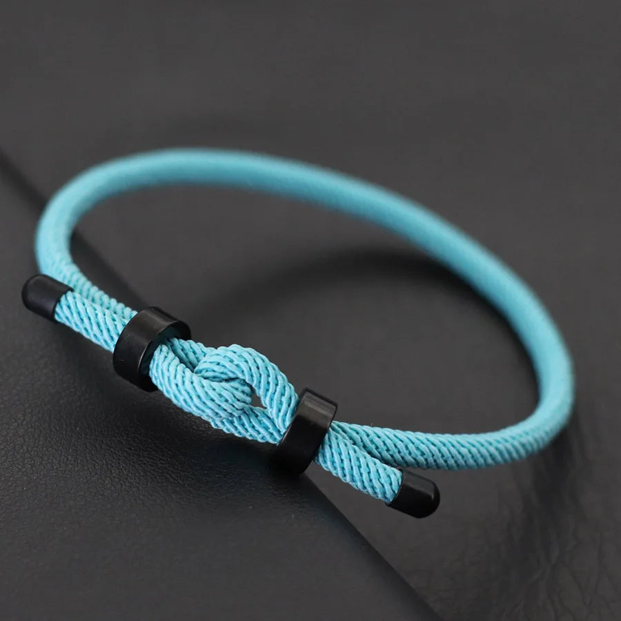 Pulsera Origin - Acero Inoxidable y Cuerda Milán