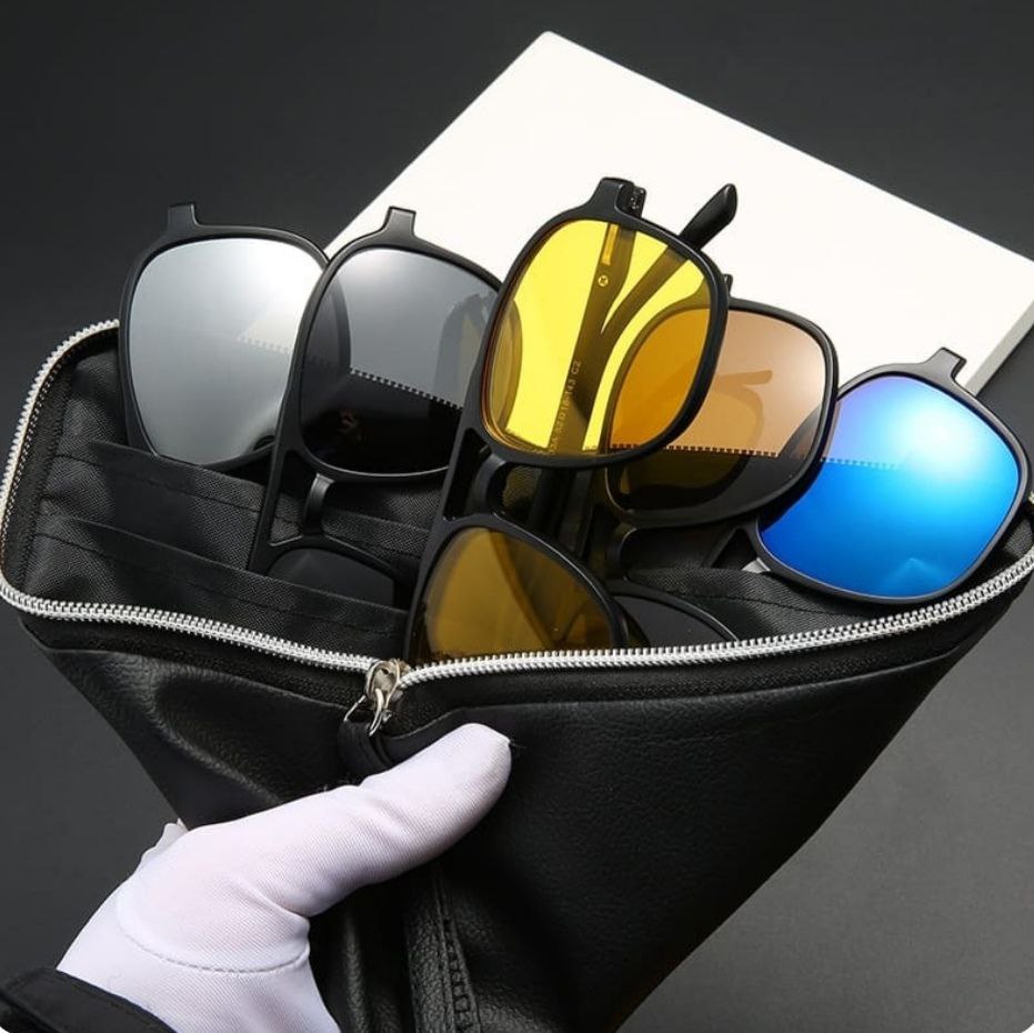 VisionPro™ - Gafas de Sol con Lentes Magnéticas 6 en 1 + Estuche de Regalo + 50%OFF + Envío Gratis (promoción aplazada hasta el 18/03)
