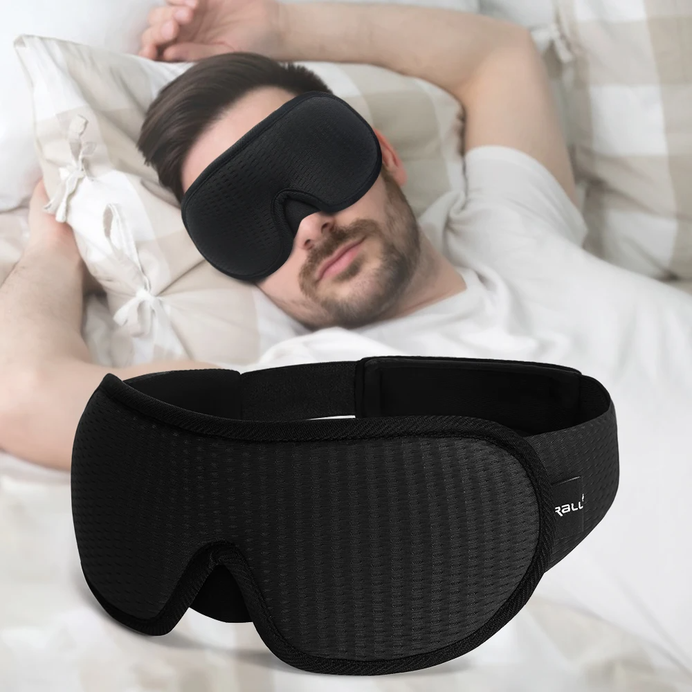 Máscara para Dormir Blackout 3D - Calidad Premium