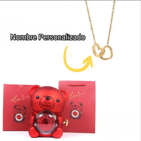 Osito Amor Eterno con Collar Personalizado