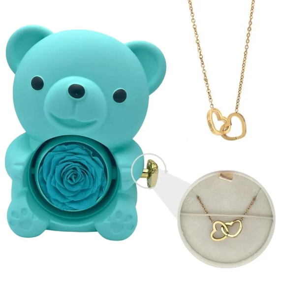 Osito Amor Eterno con Collar Personalizado