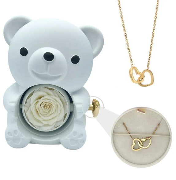 Osito Amor Eterno con Collar Personalizado