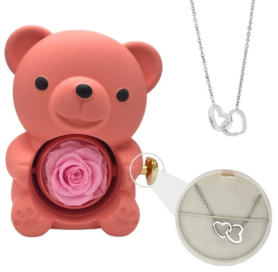 Osito Amor Eterno con Collar Personalizado