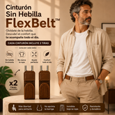 Cinturón Sin Hebilla - FlexBelt™ 50%OFF + Envío Gratis (promoción aplazada hasta el 05/07)