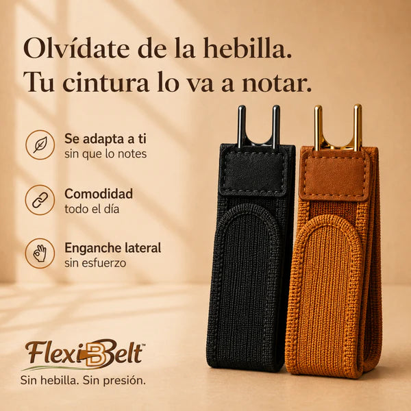Cinturón Sin Hebilla - FlexBelt™ 50%OFF + Envío Gratis (promoción aplazada hasta el 05/07)