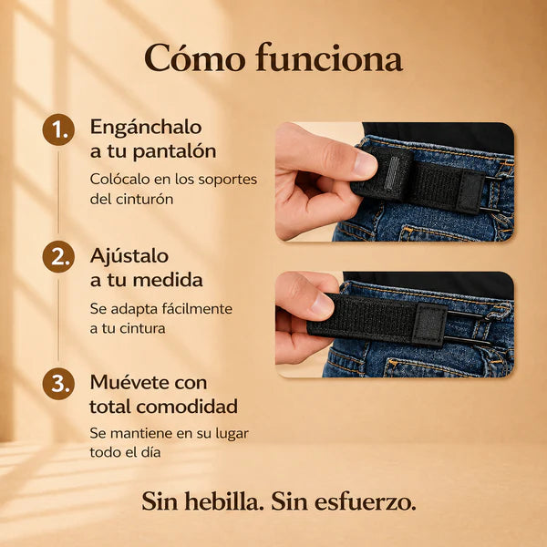 Cinturón Sin Hebilla - FlexBelt™ 50%OFF + Envío Gratis (promoción aplazada hasta el 05/07)
