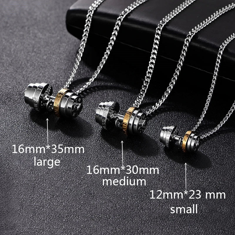 Collar Mancuernas"No Pain No Gain"