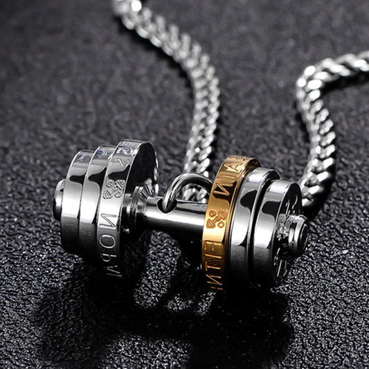 Collar Mancuernas"No Pain No Gain"