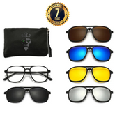 VisionPro™ - Gafas de Sol con Lentes Magnéticas 6 en 1 + Estuche de Regalo + 50%OFF +  Envío Gratis (promoción aplazada hasta el 18/03)