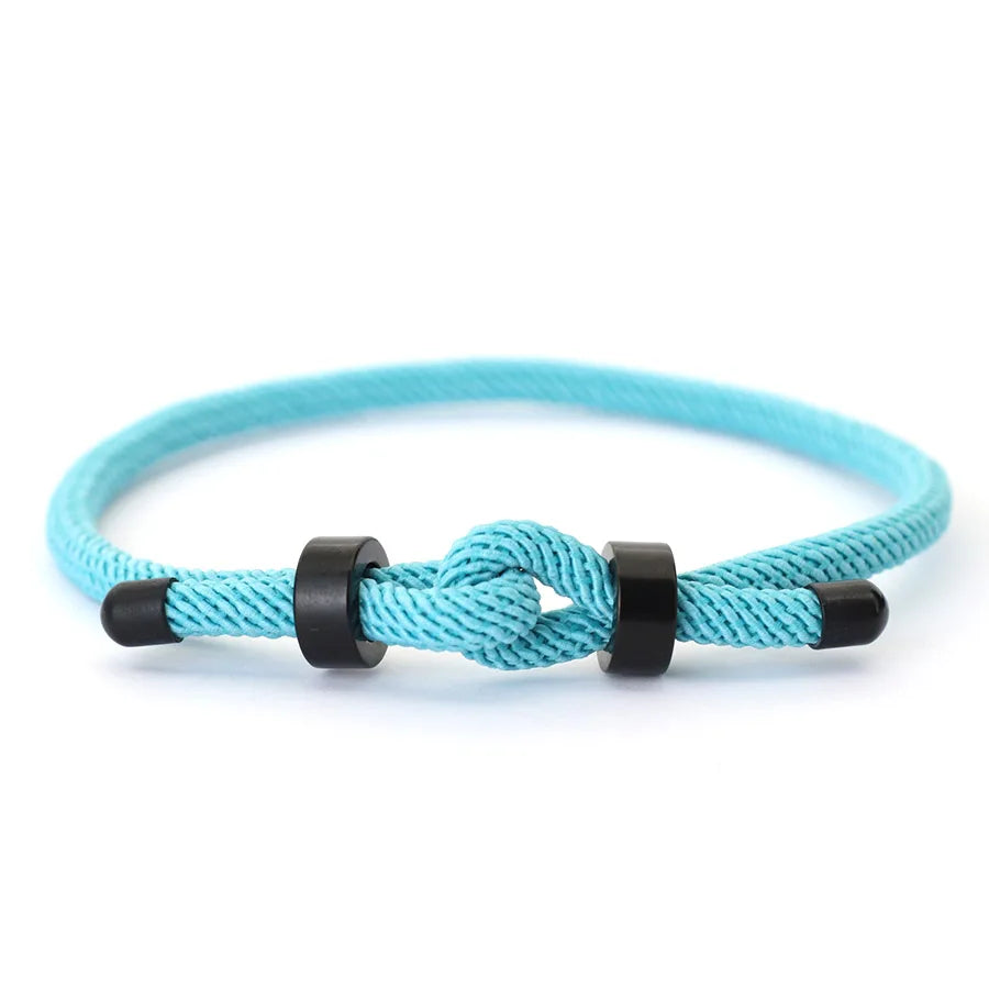 Pulsera Origin - Acero Inoxidable y Cuerda Milán