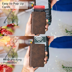 Cartera Slim con Protección RFID - MinimalPro™