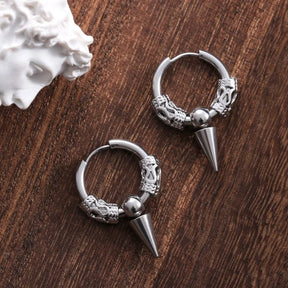 Aretes Étnicos - Acero Inoxidable