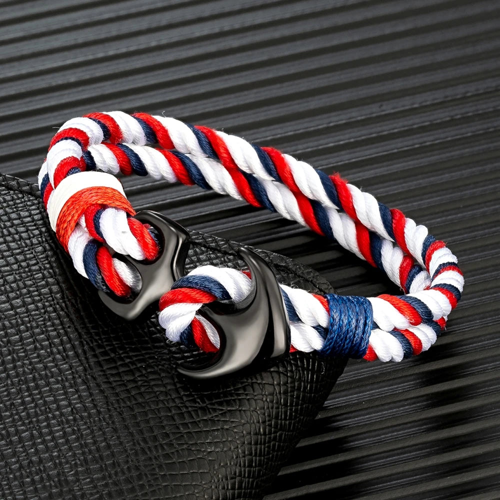 Pulsera de Cuerda Náutica - Ancla
