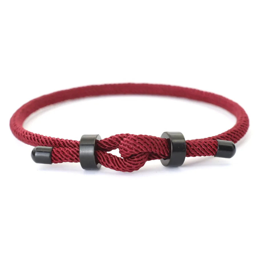 Pulsera Origin - Acero Inoxidable y Cuerda Milán