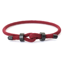 Pulsera Origin - Acero Inoxidable y Cuerda Milán