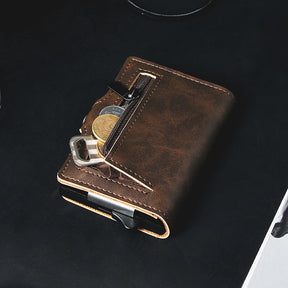 Cartera Slim con Protección RFID - MinimalPro™