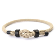 Pulsera Origin - Acero Inoxidable y Cuerda Milán