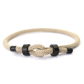 Pulsera Origin - Acero Inoxidable y Cuerda Milán