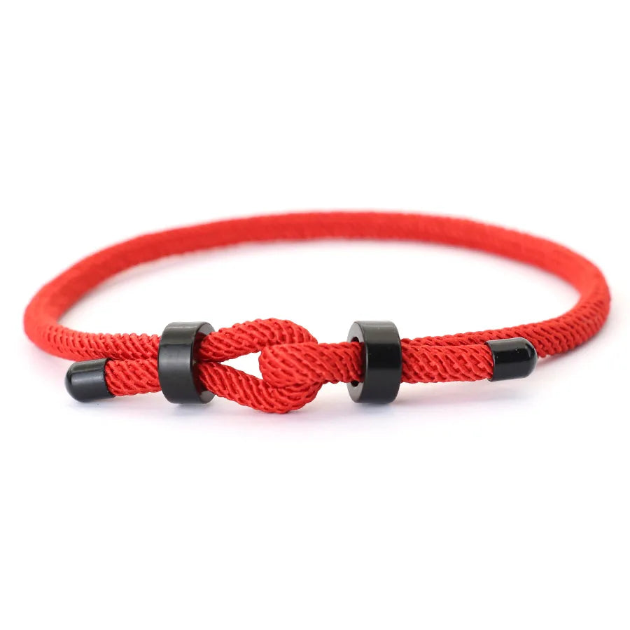 Pulsera Origin - Acero Inoxidable y Cuerda Milán