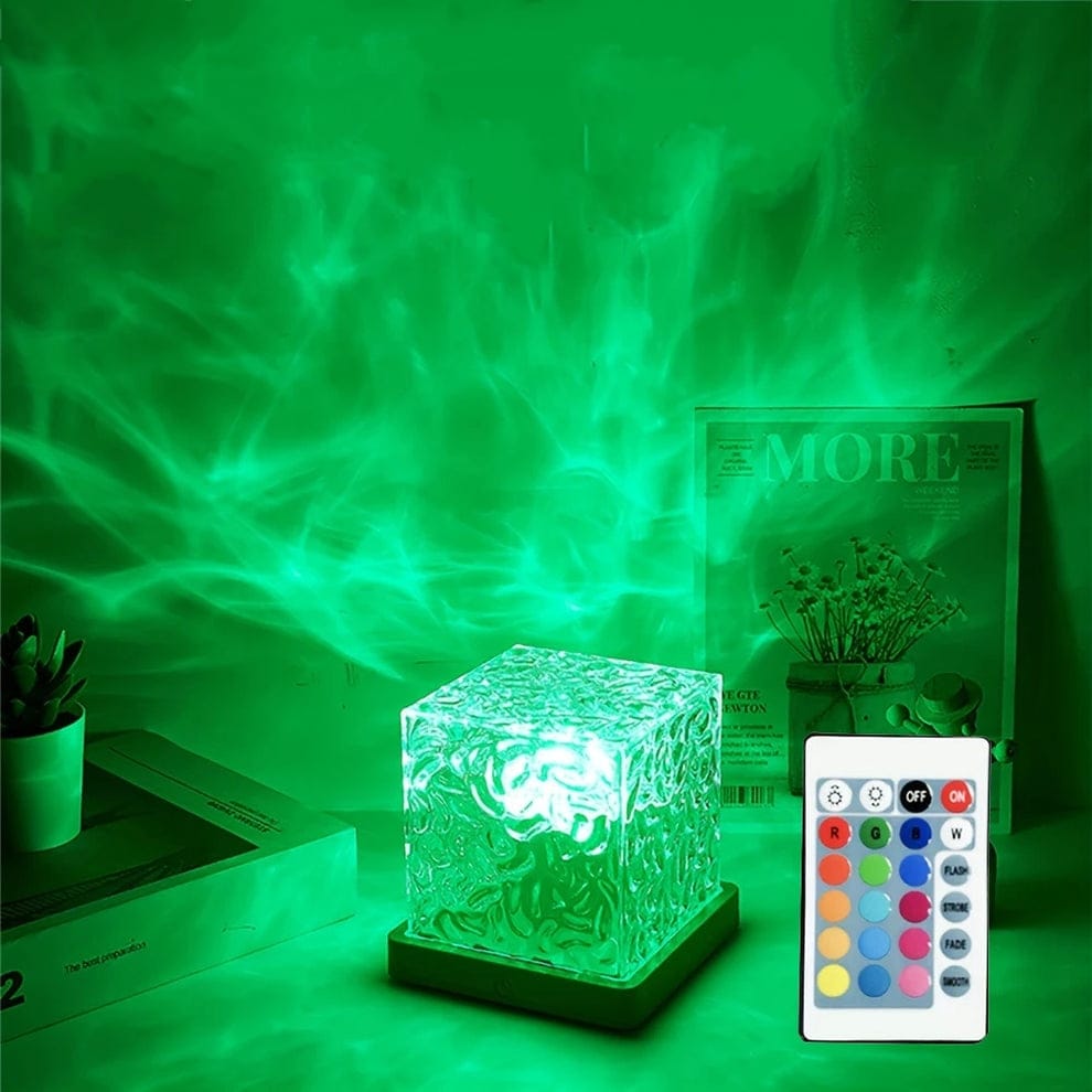 AuroraGlow: Lámpara Anti-Estrés (16 Colores)