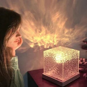 AuroraGlow: Lámpara Anti-Estrés (16 Colores)
