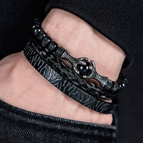 Conjunto de Pulseras de Lujo (3 Piezas Ajustables)