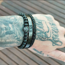 Conjunto de Pulseras de Lujo (3 Piezas Ajustables)