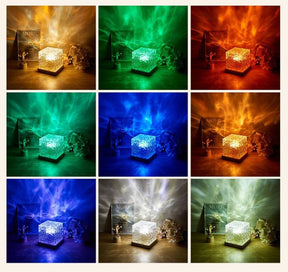AuroraGlow: Lámpara Anti-Estrés (16 Colores)